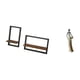 thumbnail image 1 of Estantes de pared para almacenamiento,Estantes flotantes de madera Estantes de pared de madera,Figura de escritorio,Figuras africanas de arte,artesanías,escritorio coleccionable,Estatua de, 1 of 8