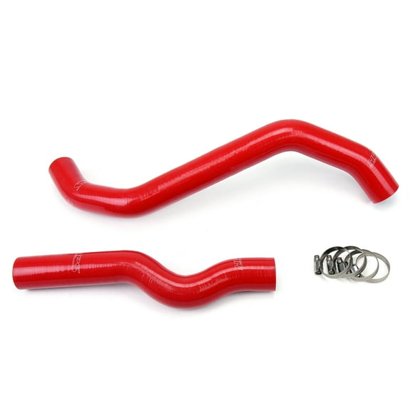 HPS Red Reinforced Silicone Radiator Hose Kit Coolant for Infiniti 06-09 M35 3.5L V6