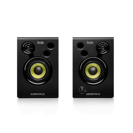 UPC: 0663296421579 | Hercules Portable Bluetooth Speaker  Black  DJMONITOR-32