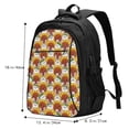 thumbnail image 5 of Daiia Cartoon Sunflowers Pattern USB Charging Backpack for Men and Women, Anti-Theft Backpack,Travel Backpack,School Backpack,College Backpack,Laptop Backpack, 5 of 7