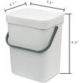 thumbnail image 3 of DJN Home & Garden Kitchen Compost For Countertop Or Under Composting Home Trash Can With Removable Airtight Lid, 3 of 7