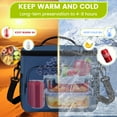 thumbnail image 4 of TRANSLINK Insulated Lunch Box for Women Men Reusable Leakproof Cooler Lunchbox for Work Picnic Travel(10.5L), 4 of 7