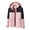 Pink, variant on Lisbinx Sweater Coats for Women, Women's Jacket Warm Coat Raincoats Windbreaker Rain Jacket Hooded Windproof Outdoor Hooded Raincoat Jacket Weekly Deals