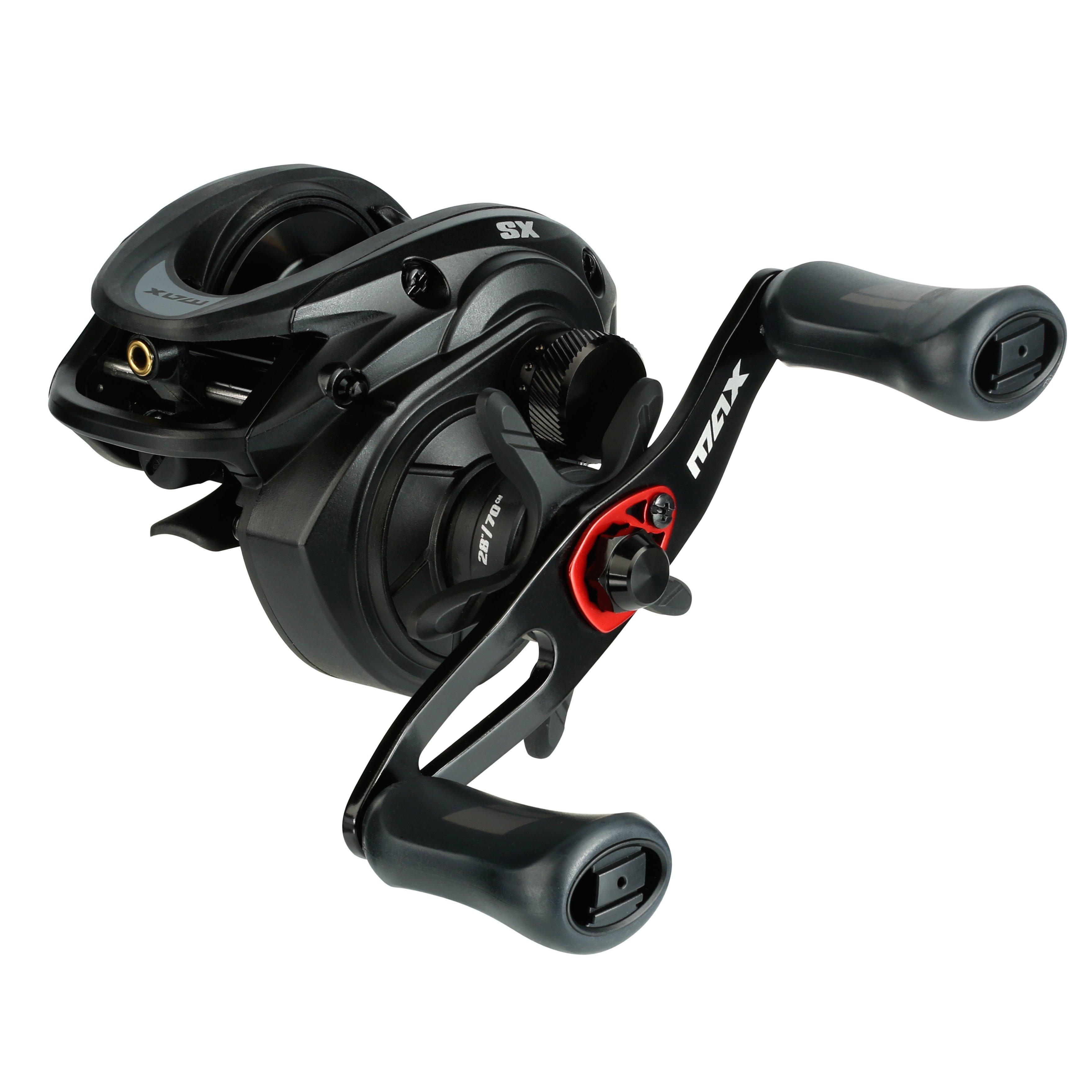 Abu Garcia Max SX Low Profile Baitcast Fishing Reel, Left-Handed