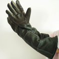 thumbnail image 1 of Cowhide Anti Bite Gloves Animal Handling Protection work protection For Snake Lizard Dog, 1 of 9