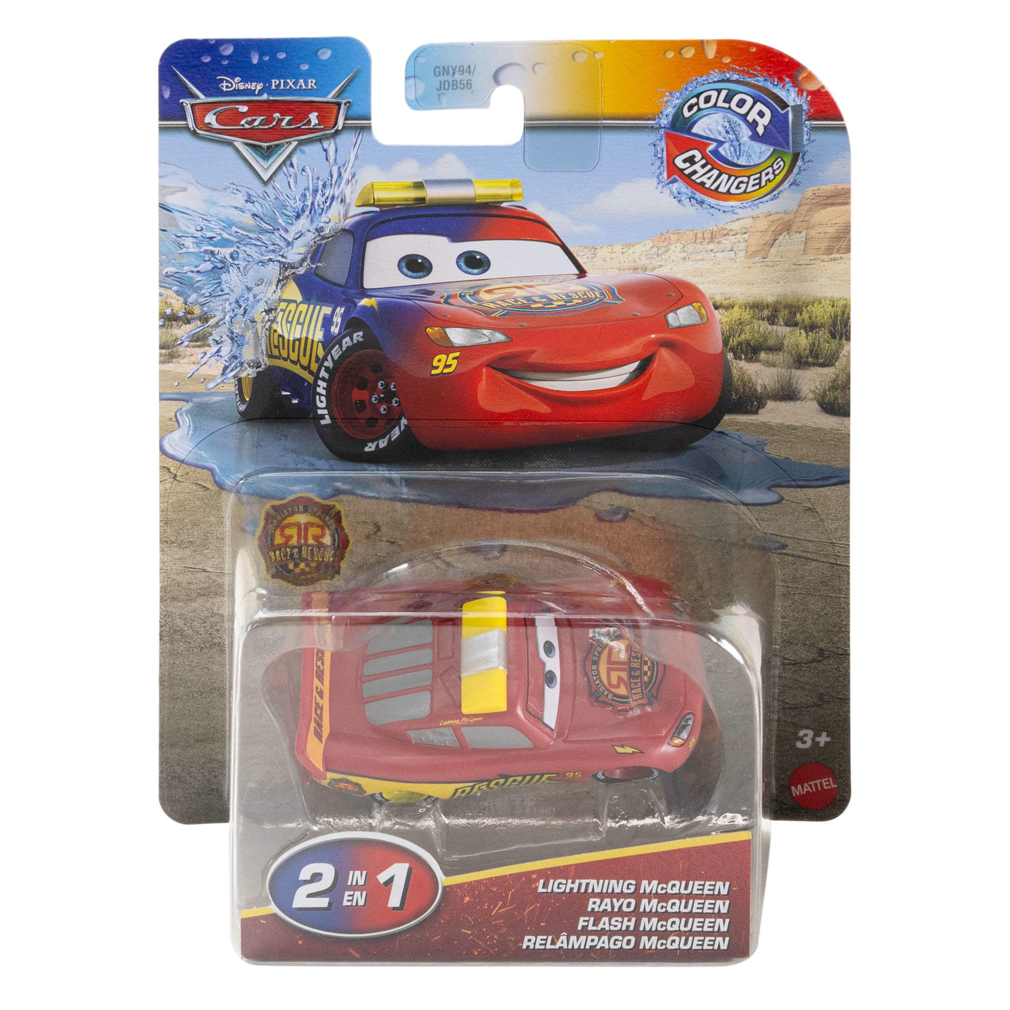 Disney and Pixar Cars Color Changers 1:55 Scale Toy Car or Truck