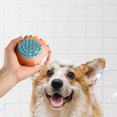 thumbnail image 1 of Cepillo de baño para mascotas para perros y gatos | Peine de doble cerda para aseo y masaje de mascotas | Mango ergonómico antideslizante | Limpieza eficiente del cabello | Plástico portátil | 1, 1 of 6
