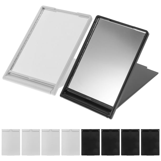 10 espejos pequeños plegables para maquillaje, espejo de viaje, espejo plegable portátil.