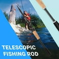 thumbnail image 2 of Telescopic Fishing Rod and Reel Combo Kit, Portable Lure Jigging Rod Set with Spinning Reel for Freshwater Saltwater Anglers, 2 of 8