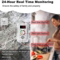 thumbnail image 4 of Natural Gas Detector and Carbon Monoxide CO Detector,Combustible Gas Detector Monitor for Co, Methane in Kitchen-EU Plug Edition, 4 of 5