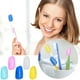 thumbnail image 1 of Funda protectora para cepillo de dientes, estuche protector con clip de plástico, suministros de baño para el hogar, viajes, paquete de 10 unidades, 1 of 9