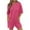 Pink 1, variant on aidice Summer Jumpsuits for Women Casual Round Neck Shorts Sleeve Backless Comfy Loose Shorts Rompers