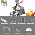 thumbnail image 2 of Household Electric Ice Shaver Small Portable Ice Crusher Machine Leak-Proof One-Button Switch Electric Ice Crusher Commercial Restaurant Cold Drink Smoothie,110V, 2 of 8
