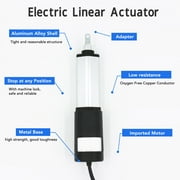 Electric Actuator Low Noise Telescopic Type Micro Linear Motion Actuator 50mm Stroke DC12V 6W