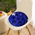 thumbnail image 3 of Office Seat Cushion Clearance Back to School Savings! Hwkond Indoor Outdoor Garden Patio Home Kitchen Office Chair Seat Cushion Pads Blue, 45cm, 3 of 6