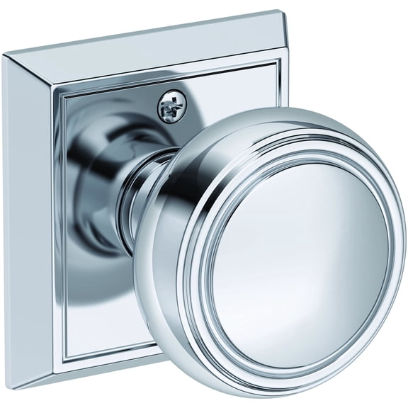 Baldwin HDBRECHR260 Bremerton Non-Turning One-Sided Dummy Door Knob - Chrome