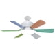 thumbnail image 1 of Lámpara Ventilador Araña 40W Con Control Remoto 3 Colores Ajustables para Sala Estar, 1 of 9