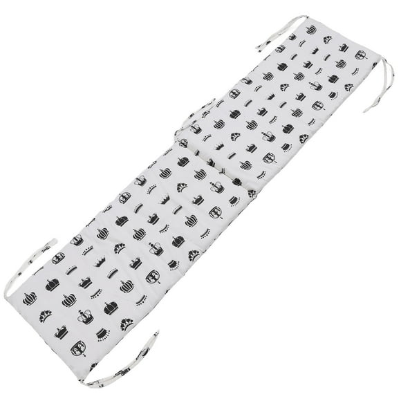 Cuna Alrededor del Protector, Paracetes de Cuna de Bebé Desmontable Para Dormitorio