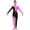 Hot Pink, variant on Gymnastics Unitards for Women Full Body Suits Long Sleeve Figure Skating Unitard Red S