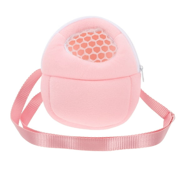 Baluue Bunny Carriers for Rabbits Pink Fleece 1Pack