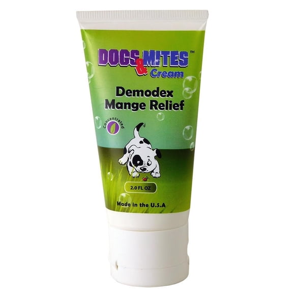 Ovante Dogs n Mites Cream For Dogs & Puppies with Hot Spot, Dry, Itchy, Red, Scaly, Chapped Skin - 2.0 oz