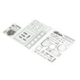 thumbnail image 1 of Sellos transparentes ANGGREK Decorativos de Material TPR Para sobres, 1 of 8
