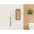 thumbnail image 2 of Modern Wall-Mounted Bathroom Side Cabinet, Soft-Close Hinges / Eliminate Abrupt Door Noises, 2 of 5
