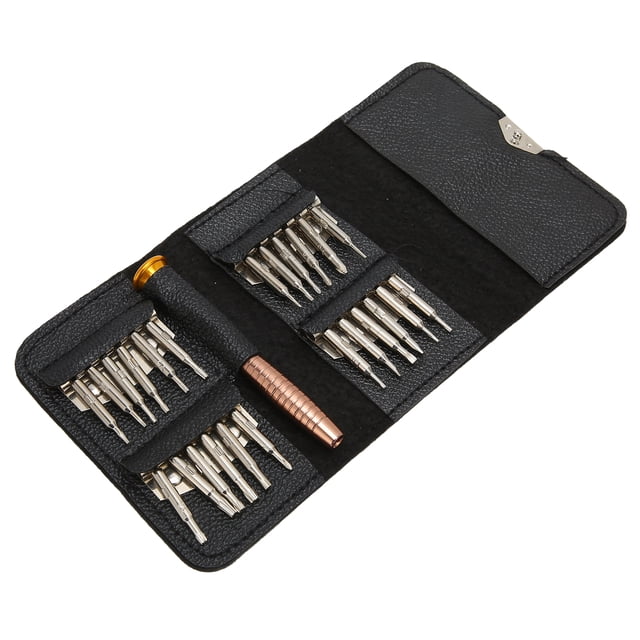 Juego de destornilladores 24 en 1, mini destornillador, juego de herramientas para desmontar teléfonos móviles, reparación de dispositivos electrónicos, para teléfonos, PC y tabletas