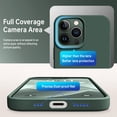thumbnail image 5 of SUANPOT Compatible with iPhone 16 Pro Case, [Compatible with MagSafe] Silicone Case with[Full Camera Protection],Soft Anti-Scratch Microfiber Lining Inside,Dark Green, 5 of 8