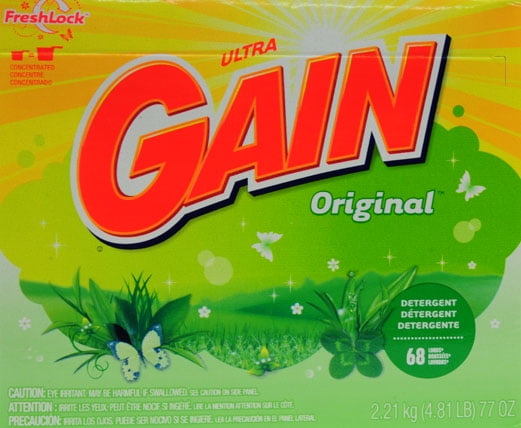 Gain Original Scent Powder Detergent, 77 oz
