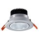 thumbnail image 1 of Foco empotrable LED, lámpara de techo empotrable extraplana, redonda, plana, bombilla de 7 W, blanco cálido para baño, sala de estar [Clase de eficiencia energética F] esquí esquí Gafas de esquí, 1 of 3