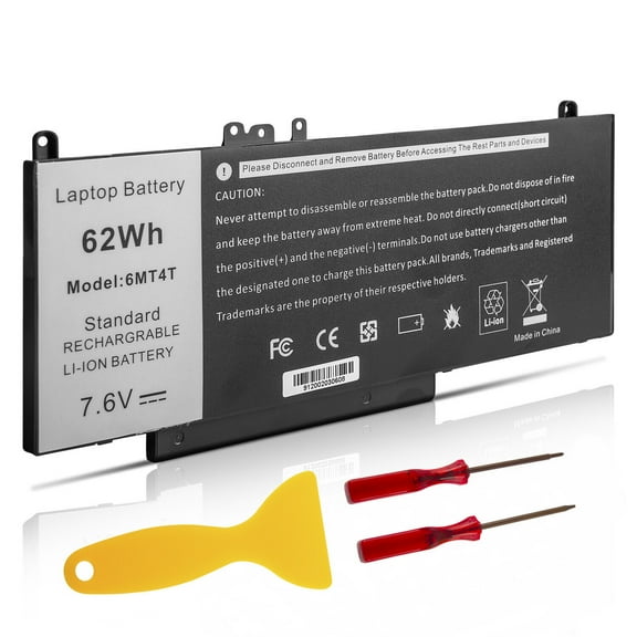 New 62Wh 6MT4T Battery For Dell Latitude E5470 E5570 7V69Y K3JK9 TXF9M US