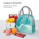 thumbnail image 5 of Disketp Teal Turquoise 1 Bolsa Térmica para Almuerzo, Lonchera con Abertura Amplia y Gran Capacidad, Organizador Reutilizable para Mujeres, Hombres y Adultos, 5 of 6
