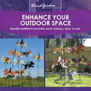 Pumpkin Ghosts Whirligig Wind Spinner