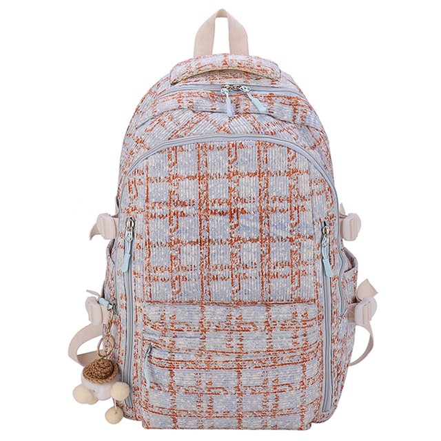 Mochila escolar con libro de dibujos animados con colgante, mochila informal Kawaii, mochila para adolescente