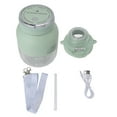 thumbnail image 2 of Portable Blender for Shakes and Smoothies USB Rechargeable, Electric Juicer Shaker Bottle with Dual Lids, Mini Food Processor Cordless Personal Size Blender for Kitchen Travel Gym, 2 of 7