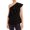 Black, variant on 3.1 Phillip Lim womens  One-Shoulder Top, 0, Black