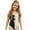 White, variant on KYAIGUO Kids Girls One-Piece Bikini Bathing Suit (11-12Y)