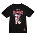 thumbnail image 2 of Men's Mitchell & Ness Deion Sanders Black Atlanta Falcons Sideline Retired Player T-Shirt, 2 of 3