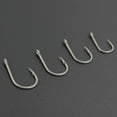 thumbnail image 6 of 100Pcs Barbed Coated Carp Fishing Hooks with Eye Design Made By Carbon Steel 8001 4, 6 of 8