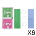 thumbnail image 1 of Disipador Térmico Baoblaze con almohadilla térmica para SSD M.2 2280 Color Verde 6 piezas, 1 of 8
