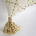 thumbnail image 4 of Ivory Blush Accent Stitch Color Block Throw Pillow, 4 of 5