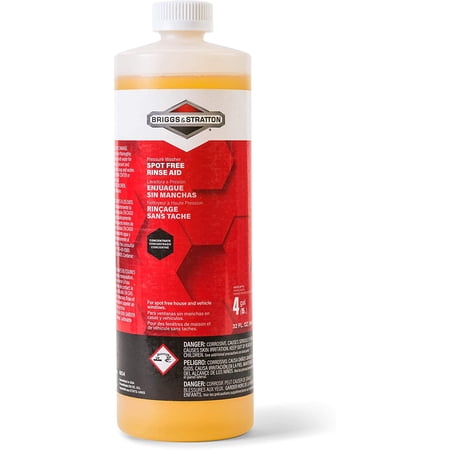 6834 Spot Free Rinse Aid Concentrate for Pressure Washers, 32-Ounce