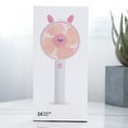 thumbnail image 2 of USB Mini Portable Cute Fan Rechargeable Desktop Handheld Fan, 2 of 15