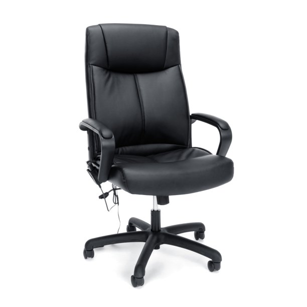 OFM Essentials Collection Bonded Leather High-Back Executive Chair with