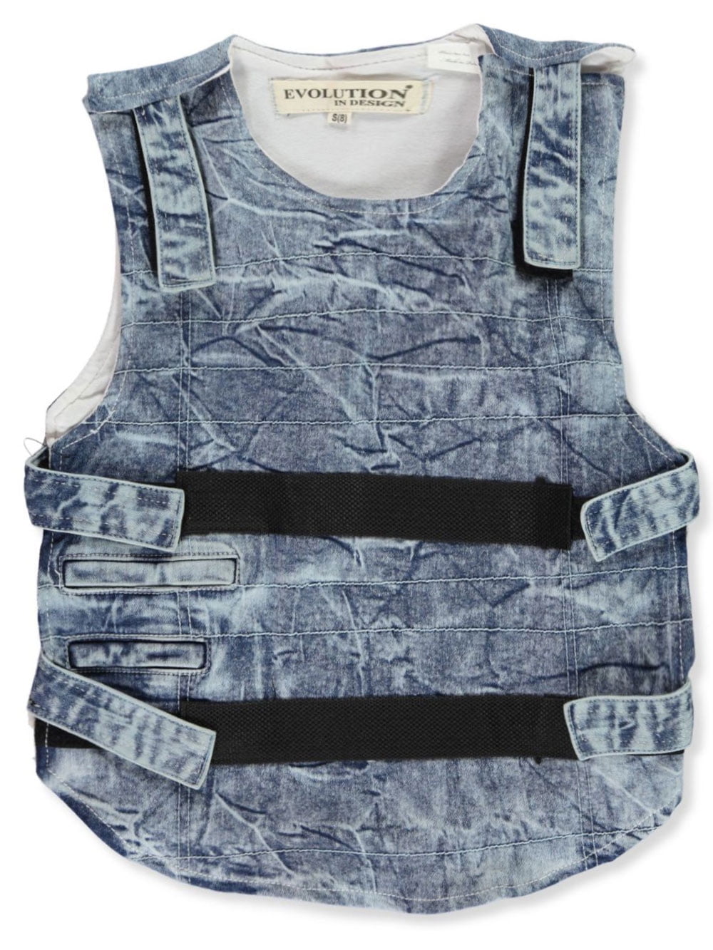 boys denim vest