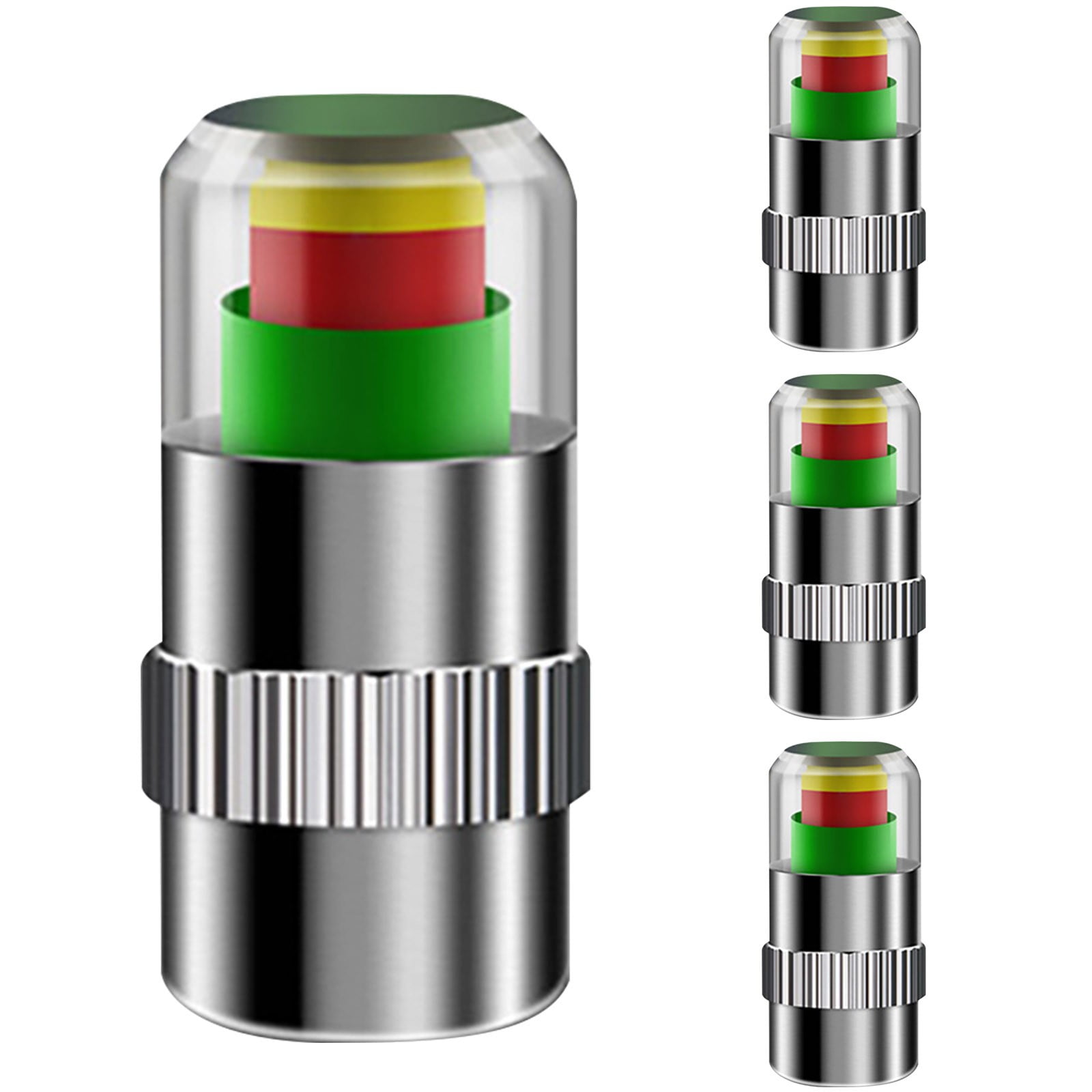 Bouchons De Valve De Tige De Pneu En Aluminium, 4 Pièces/lot, Anti