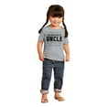 thumbnail image 4 of You Mess With My Uncle Toddler Boy Girl T Shirt Infant Toddler Brisco Brands 18M, 4 of 6