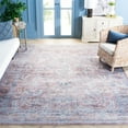thumbnail image 4 of SAFAVIEH Tucson Hollie Traditional Machine Washable Area Rug, 9' x 12', Rust/Beige, 4 of 15