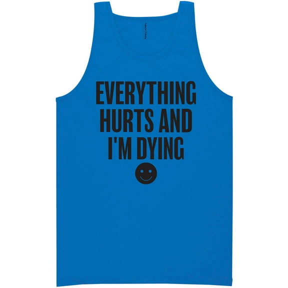Everything Hurts & I'm Dying Neon Tank Top
